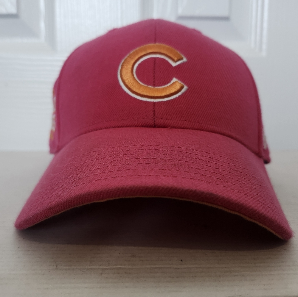 Cooperstown Collection Pink 2106 World Series Cubs Baseball Cap
